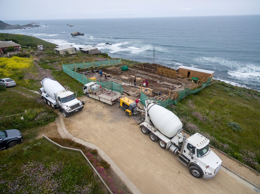 Operación en una obra del litoral central